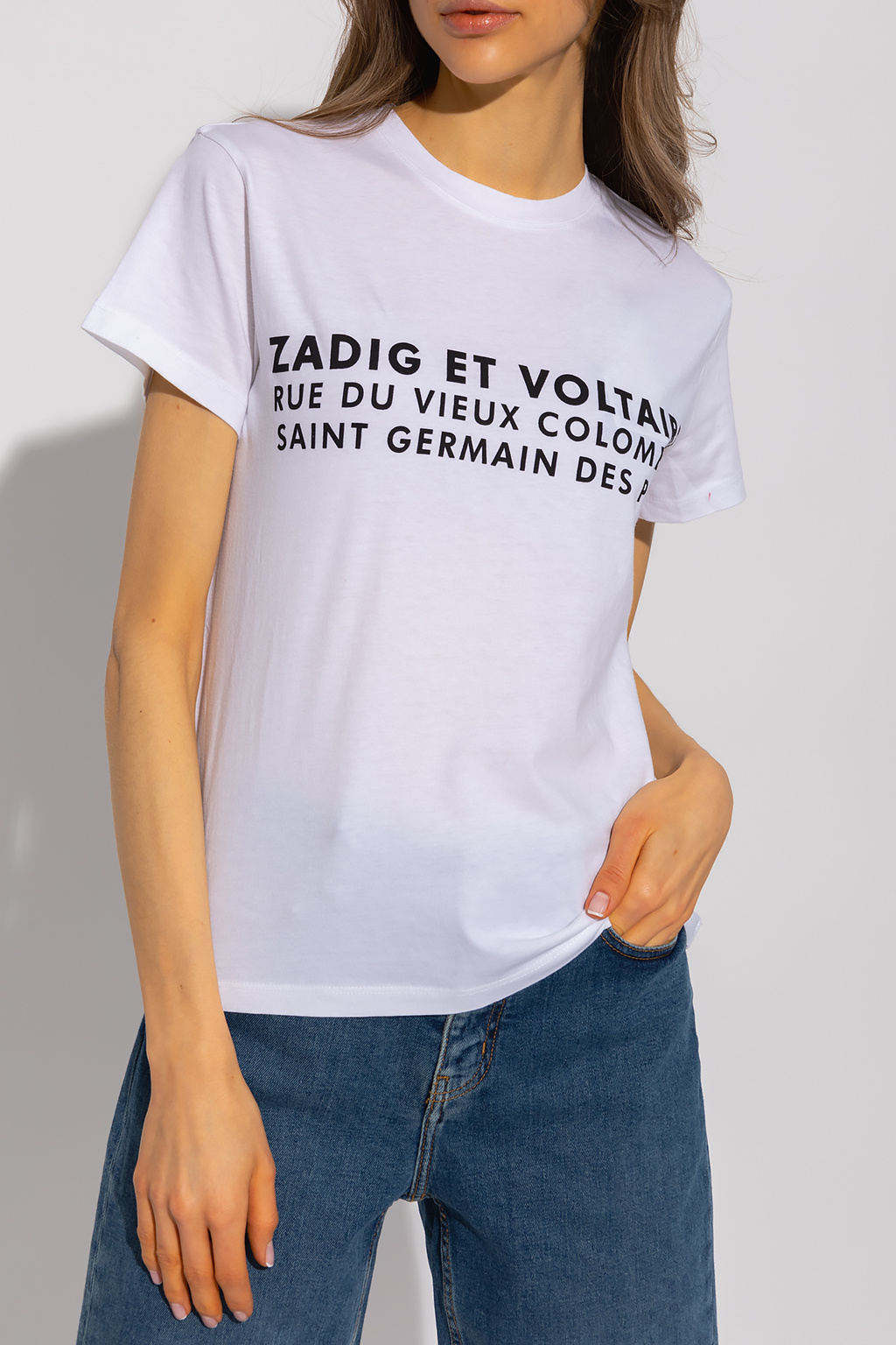 Zadig et voltaire tee best sale shirt homme